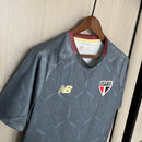 Camisa São Paulo Treino New Balance 2025 Cinza