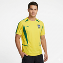 Camisa Seleção Brasileira Retrô 2002 Amarela - Nike