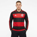 Camisa Flamengo I 2026/27 Home - Versão Torcedor Manga Comprida