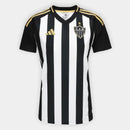 Camisa Atlético Mineiro I 25/26 Torcedor Adidas Feminina - Preto - Brazil Guetto Store