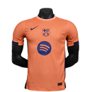 Camisa Barcelona 25/26 Edição Especial - Laranja - Versão Jogador - Brazil Guetto Store