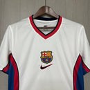 Camisa Barcelona Retrô 1998/99 Branca - Brazil Guetto Store