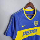 Camisa Boca Juniors Retrô 03/04 - Nike - Azul e Amarela - Brazil Guetto Store