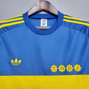 Camisa Boca Juniors Retrô 1981 Azul e Amarela - Adidas - Brazil Guetto Store