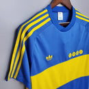 Camisa Boca Juniors Retrô 1981 Azul e Amarela - Adidas - Brazil Guetto Store