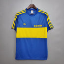 Camisa Boca Juniors Retrô 1981 Azul e Amarela - Adidas - Brazil Guetto Store
