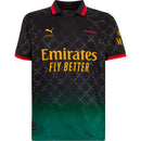 Camisa comemorativa do AC Milan 25/26 - Preta - Versão Torcedor - Brazil Guetto Store