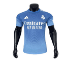 Camisa de goleiro do Real Madrid 25/26 - Azul - Versão Jogador - Brazil Guetto Store