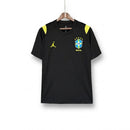 Camisa de Treino Brasil 2026 - Preto Sem Patrocínios - Brazil Guetto Store