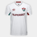 Camisa Fluminense II 25/26 s/n Torcedor Umbro Masculina - Branco+Vermelho - Brazil Guetto Store
