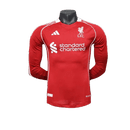 Camisa Liverpool I 25/26 - Manga Longa - Brazil Guetto Store