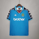 Camisa Manchester City Retrô 1997/1998 Azul - Kappa - Brazil Guetto Store