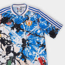 Camisa Manchester United X Stone Roses 26/27 Torcedor Adidas Masculina - Azul - Brazil Guetto Store