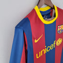 Camisa Manga Longa Barcelona 10/11 Nike - Grená - Brazil Guetto Store