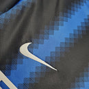 Camisa Manga Longa Inter de Milão I 10/11 Nike - Azul e Preto - Brazil Guetto Store