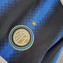 Camisa Manga Longa Inter de Milão I 10/11 Nike - Azul e Preto - Brazil Guetto Store