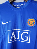 Camisa Manga Longa Manchester United 07/08 Nike - Azul - Brazil Guetto Store