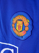 Camisa Manga Longa Manchester United 07/08 Nike - Azul - Brazil Guetto Store