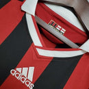 Camisa Milan Retrô 09/10 - Adidas - Vermelha e Preta - Brazil Guetto Store