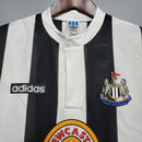 Camisa Newcastle Retrô 1995/1997 Preta e Branca - Adidas - Brazil Guetto Store
