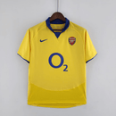 Camisa Retrô ARSENAL 2003-2005 AMARELA - Brazil Guetto Store