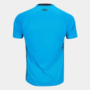 Camisa Santos 25/26 Goleiro Umbro Masculina - Azul+Preto - Brazil Guetto Store