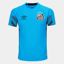 Camisa Santos 25/26 Goleiro Umbro Masculina - Azul+Preto - Brazil Guetto Store