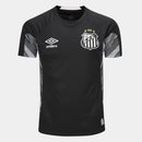 Camisa Santos 25/26 Goleiro Umbro Masculina - Preto - Brazil Guetto Store