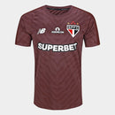 Camisa São Paulo 26/27 Goleiro New Balance Masculina - Vinho - Brazil Guetto Store