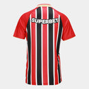 Camisa São Paulo II 25/26 Torcedor New Balance Feminina - Vermelho+Branco - Brazil Guetto Store