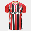 Camisa São Paulo II 25/26 Torcedor New Balance Masculina - Vermelho+Branco - Brazil Guetto Store