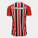 Camisa São Paulo II 25/26 Torcedor New Balance Masculina - Vermelho+Branco - Brazil Guetto Store