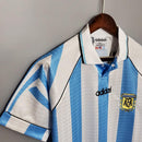 Camisa Seleção Argentina Retrô 1997-1998 Azul e Branca - Adidas - Brazil Guetto Store