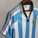 Camisa Seleção Argentina Retrô 1998 Azul e Branca - Adidas - Brazil Guetto Store