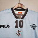Camisa Seleção Argentina Retrô 2001 Azul e Branca- Fila - Brazil Guetto Store