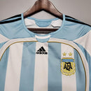 Camisa Seleção Argentina Retrô 2006 Azul e Branca- Adidas - Brazil Guetto Store