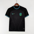 Camisa Seleção Brasil 2022 Nike - Preto - Conceito Preto