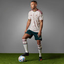 Camisa Seleção México II 2022 Adidas - Bege - Brazil Guetto Store