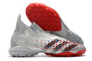 Chuteira Society Adidas Predator Freak + FG Gray - Cano Alto