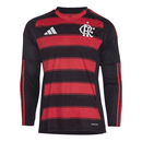 Manto Flamengo Manga Longa Jogo 1 Adidas 2025 - Brazil Guetto Store
