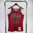Regata Mitchell & Ness Chicago Bulls 1986-1987 Vermelha - Brazil Guetto Store
