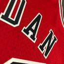 Regata Mitchell & Ness Chicago Bulls 1986-1987 Vermelha - Brazil Guetto Store