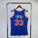 Regata Mitchell & Ness New York Knicks Road Patrick Ewing 1991-1992 Azul - Brazil Guetto Store