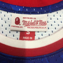 Regata Mitchell & Ness x BAPE - Brooklyn Nets Azul - Brazil Guetto Store
